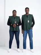Gilet Sans Manches Violent – Collection Atelier Élégance
