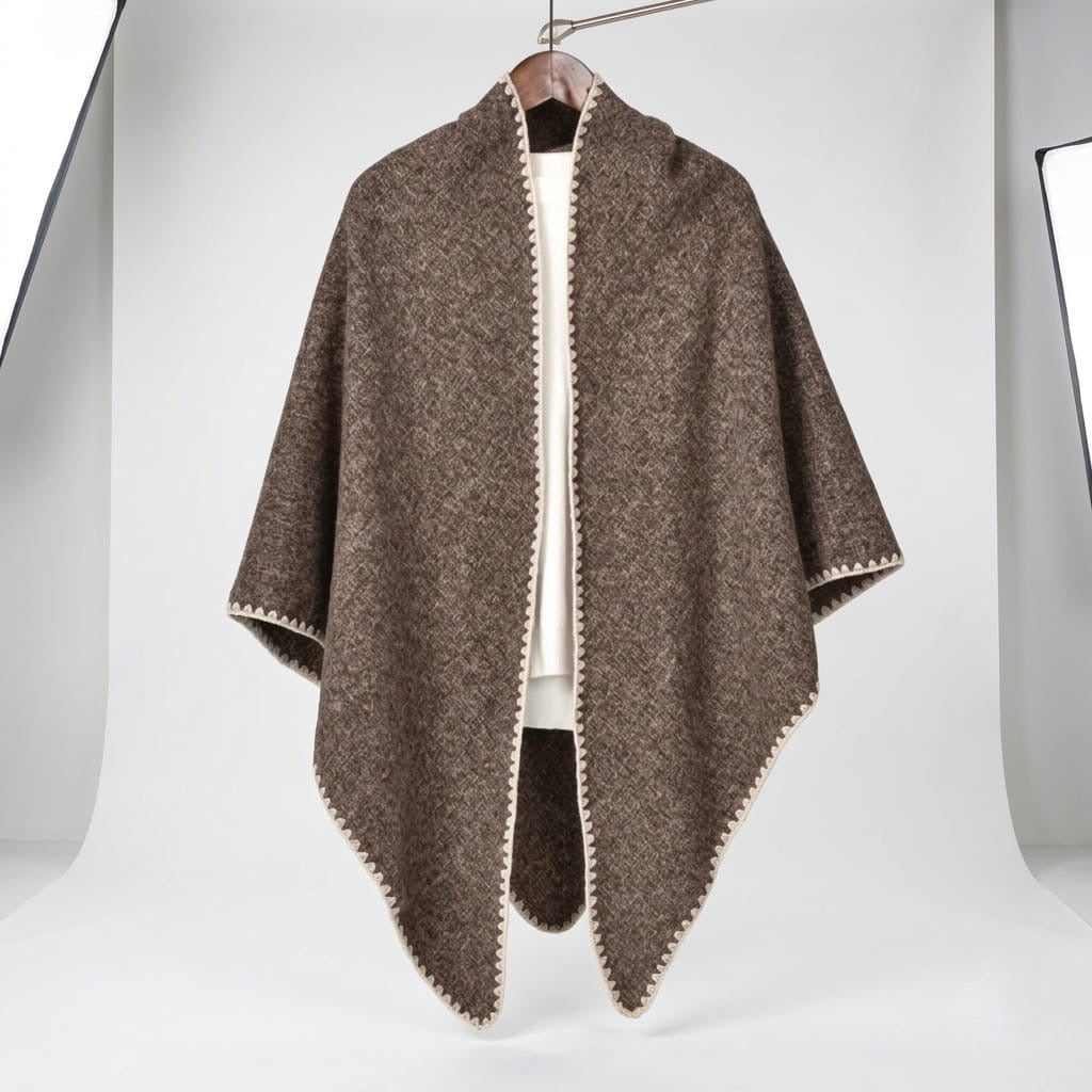 Cape Poncho Violent × Atelier Élégance – Collection Signature