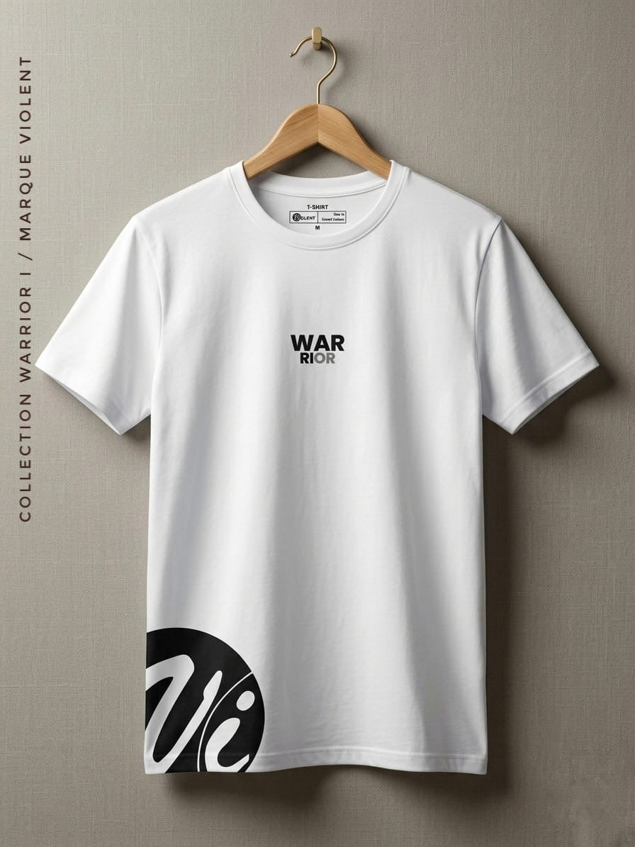 T-Shirt Oversize Violent – Atelier Élégance