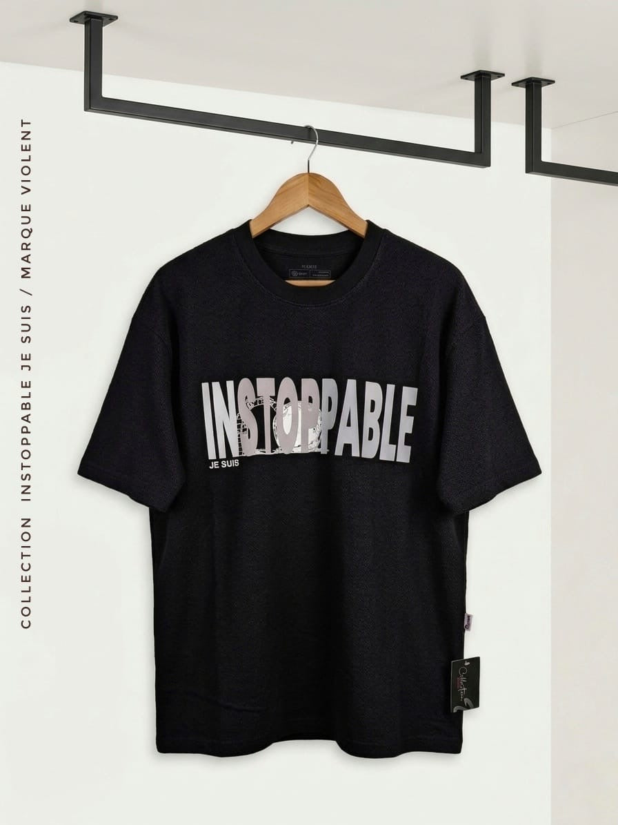 T-Shirt Oversize Violent – Atelier Élégance