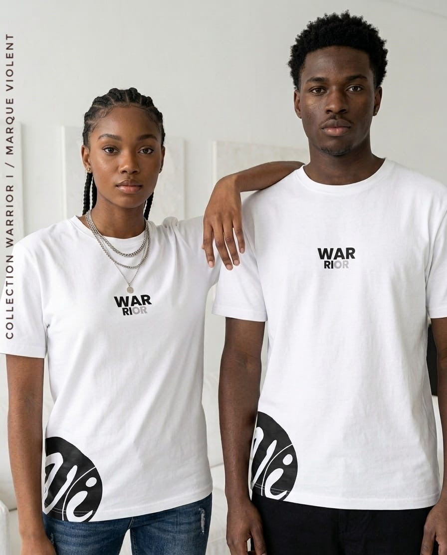 T-Shirt Oversize Violent – Atelier Élégance