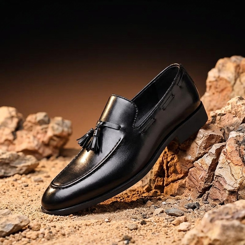 Mocassins à pampilles